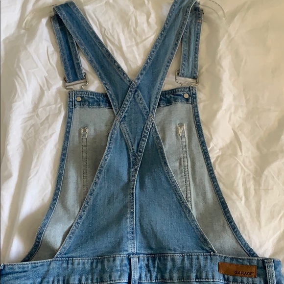 Denim Short Overalls - Picture 5 of 5